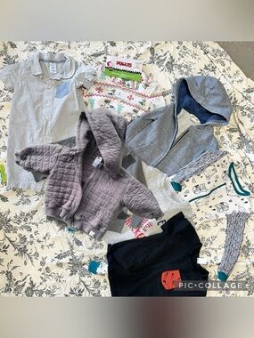 8 piece bundle kids clothes 18 months to 24 months